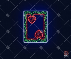 Светодиодная 2D-фигура Карта"